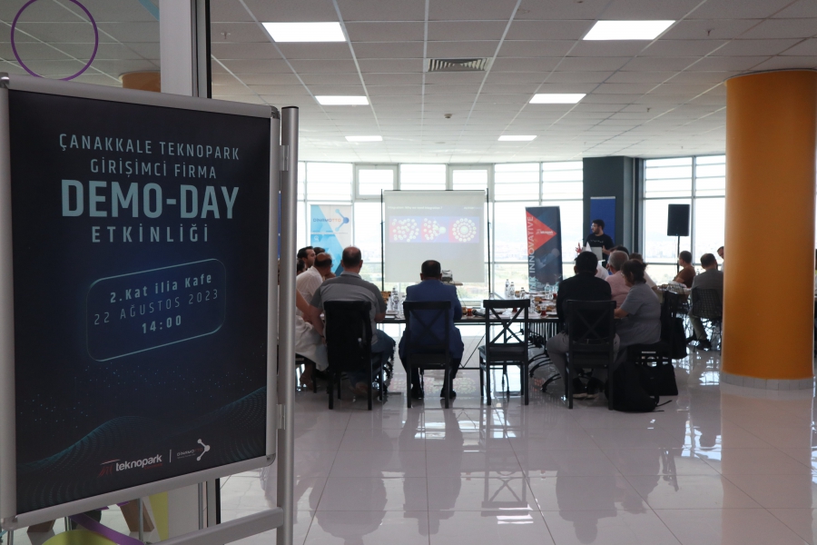 Çanakkale Teknopark'ta Demo-Day etkinliği gerçekleşti.