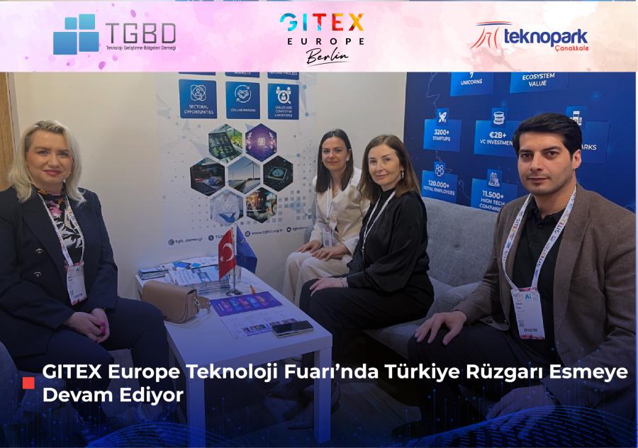 GITEX Europe Teknoloji Fuarı’nda Türkiye Rüzgarı Esmeye Devam Ediyor