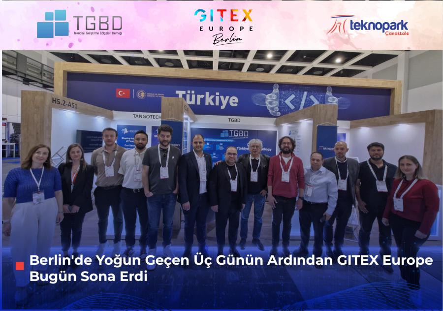Berlin'de Yoğun Geçen Üç Günün Ardından GITEX Europe Bugün Sona Erdi
