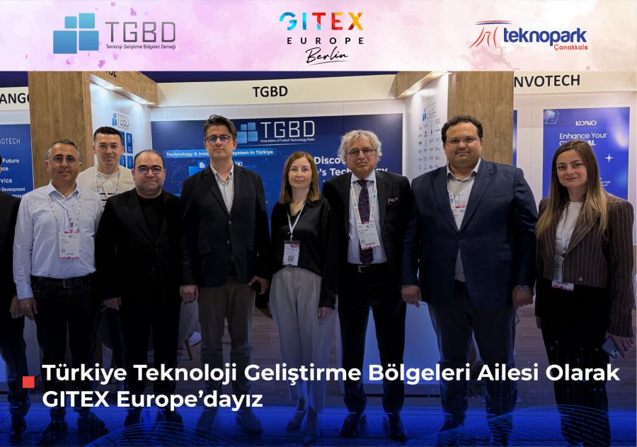 Türkiye Teknoloji Geliştirme Bölgeleri Ailesi Olarak GITEX Europe’dayız 