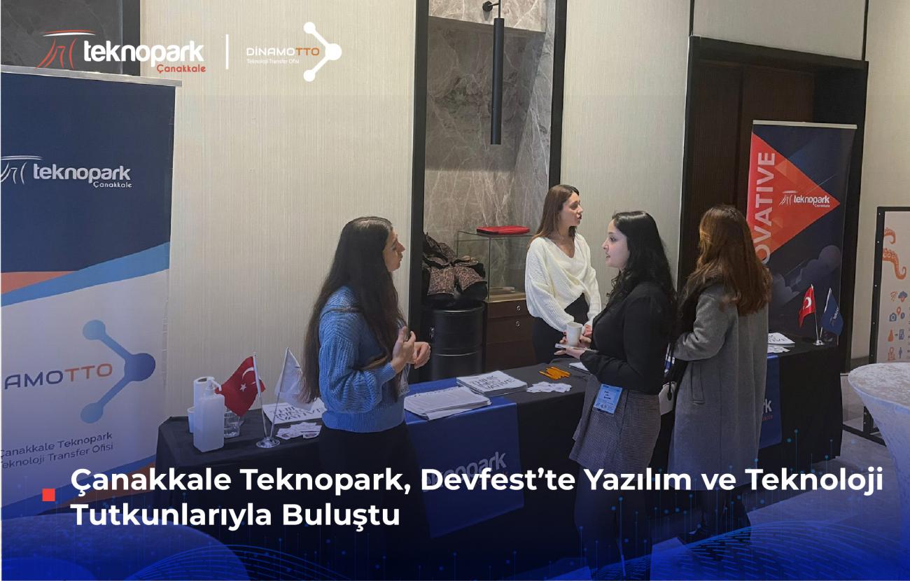 Çanakkale Teknopark, Devfest’te Yazılım ve Teknoloji Tutkunlarıyla Buluştu