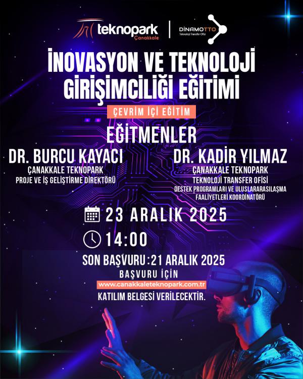 İnovasyon meraklılarının dikkatine; İnovasyon meraklılarının dikkatine;