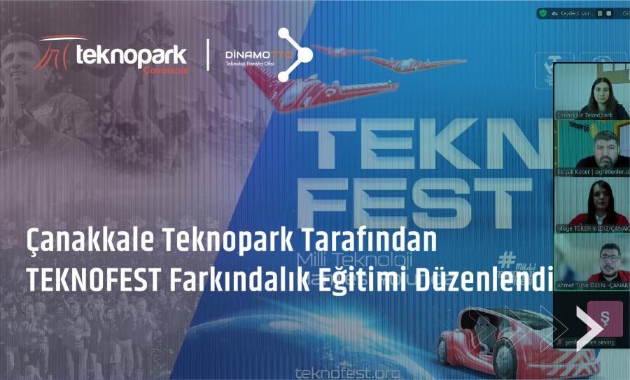 Çanakkale Teknopark Tarafından TEKNOFEST Farkındalık Eğitimi Düzenlendi