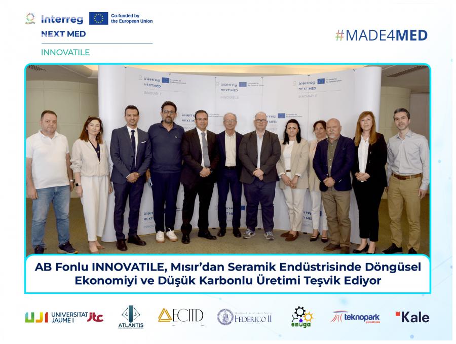 AB Fonlu INNOVATILE, Mısır’dan Seramik Endüstrisinde Döngüsel Ekonomiyi ve Düşük Karbonlu Üretimi Teşvik Ediyor