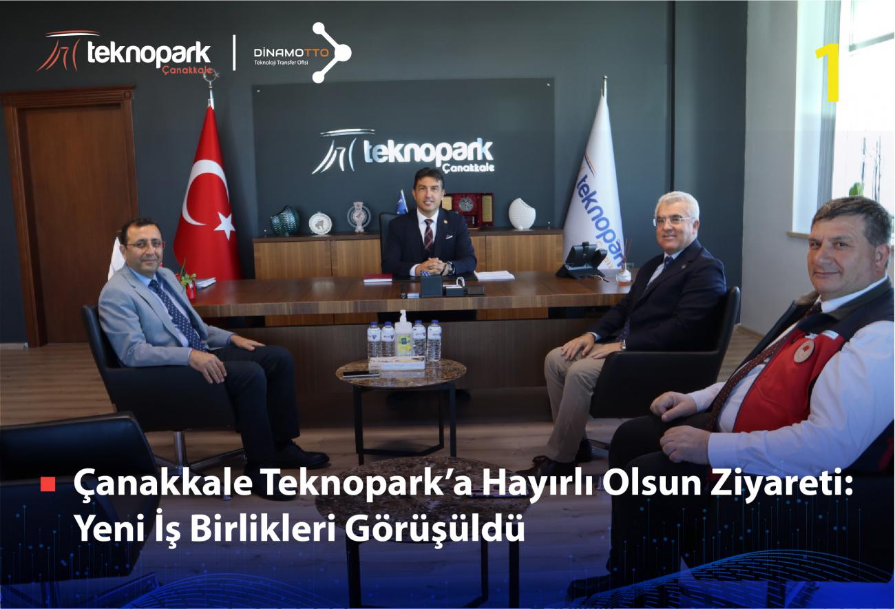 Çanakkale Teknopark’a Hayırlı Olsun Ziyareti: Yeni İş Birlikleri Görüşüldü