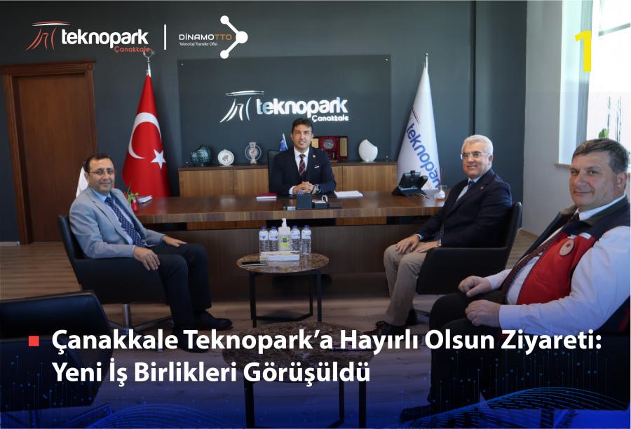 Çanakkale Teknopark’a Hayırlı Olsun Ziyareti: Yeni İş Birlikleri Görüşüldü